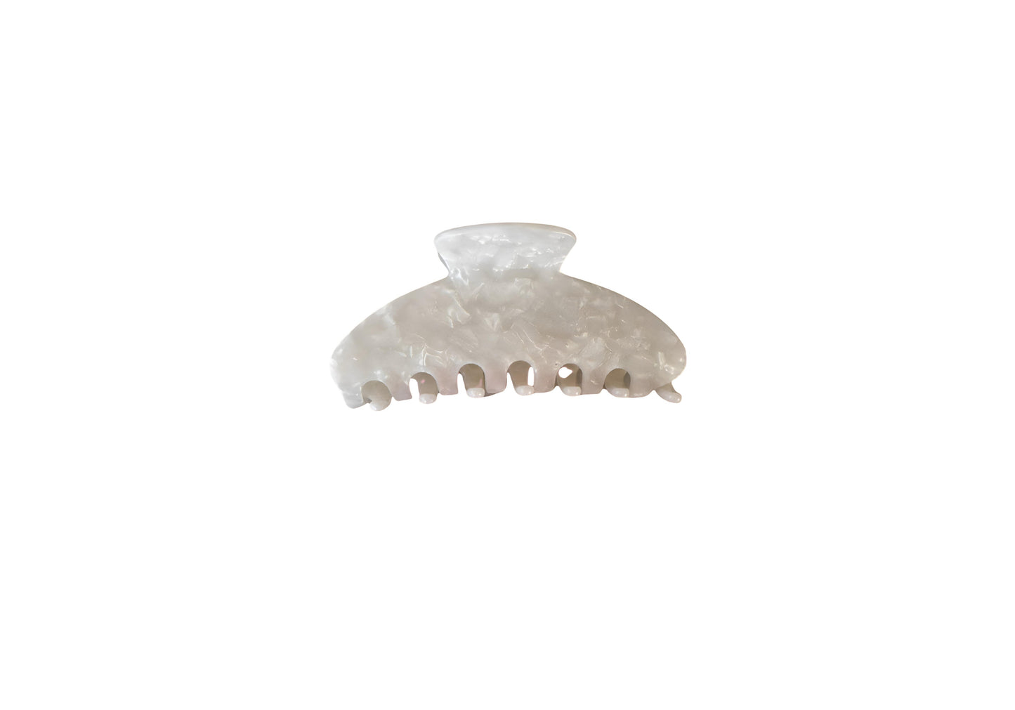 White Marble Boobie Clip